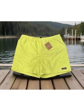 NWT Men's PATAGONIA Baggies 5" Shorts Phosphorus Green  Size XXL